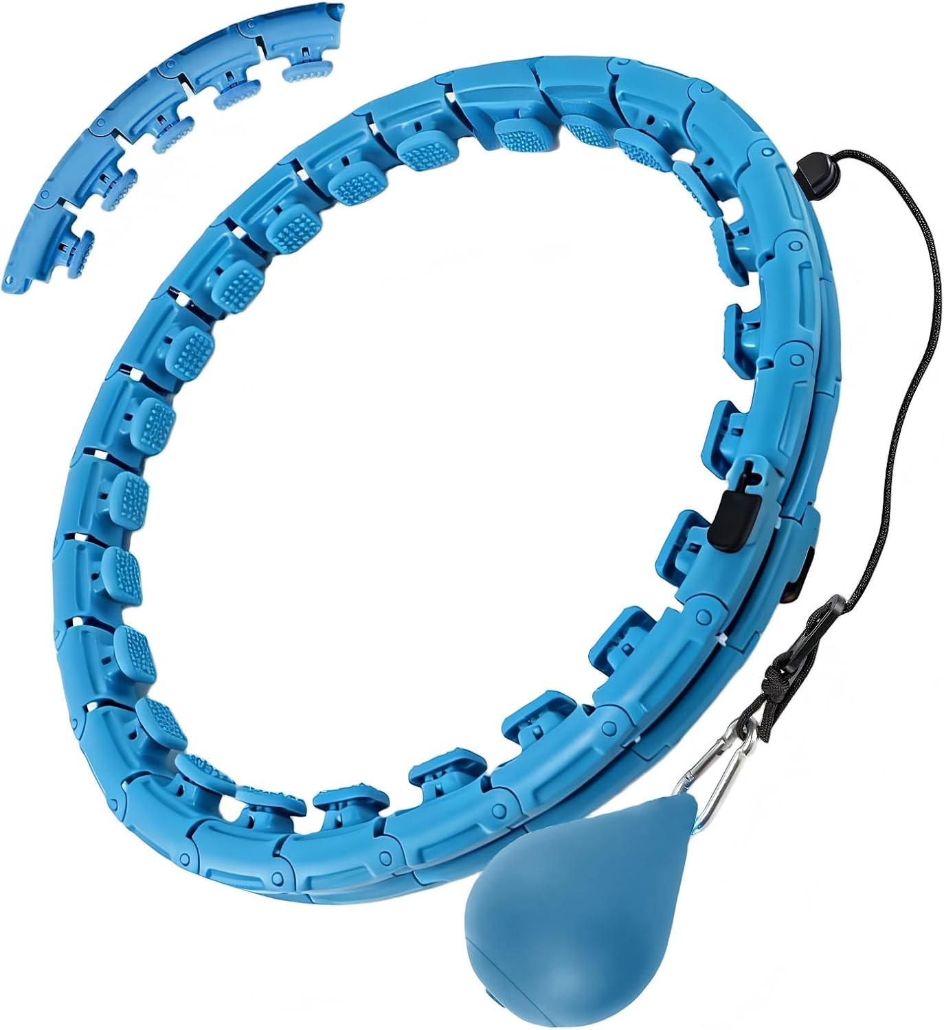 OurStarry 34 Knots Weighted Workout Hoop Plus Size
