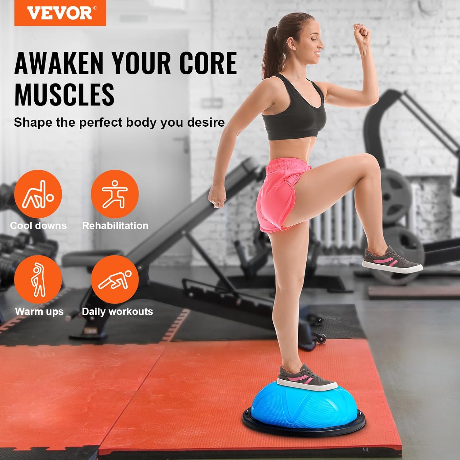 VEVOR Half Exercise Ball Trainer