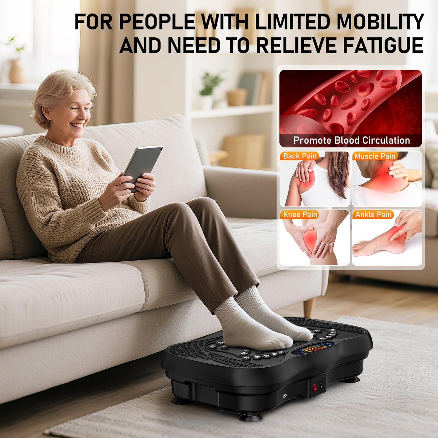Vibration Plate Exercise Machine