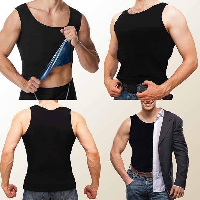 Sauna Vest for Men Waist Trainer