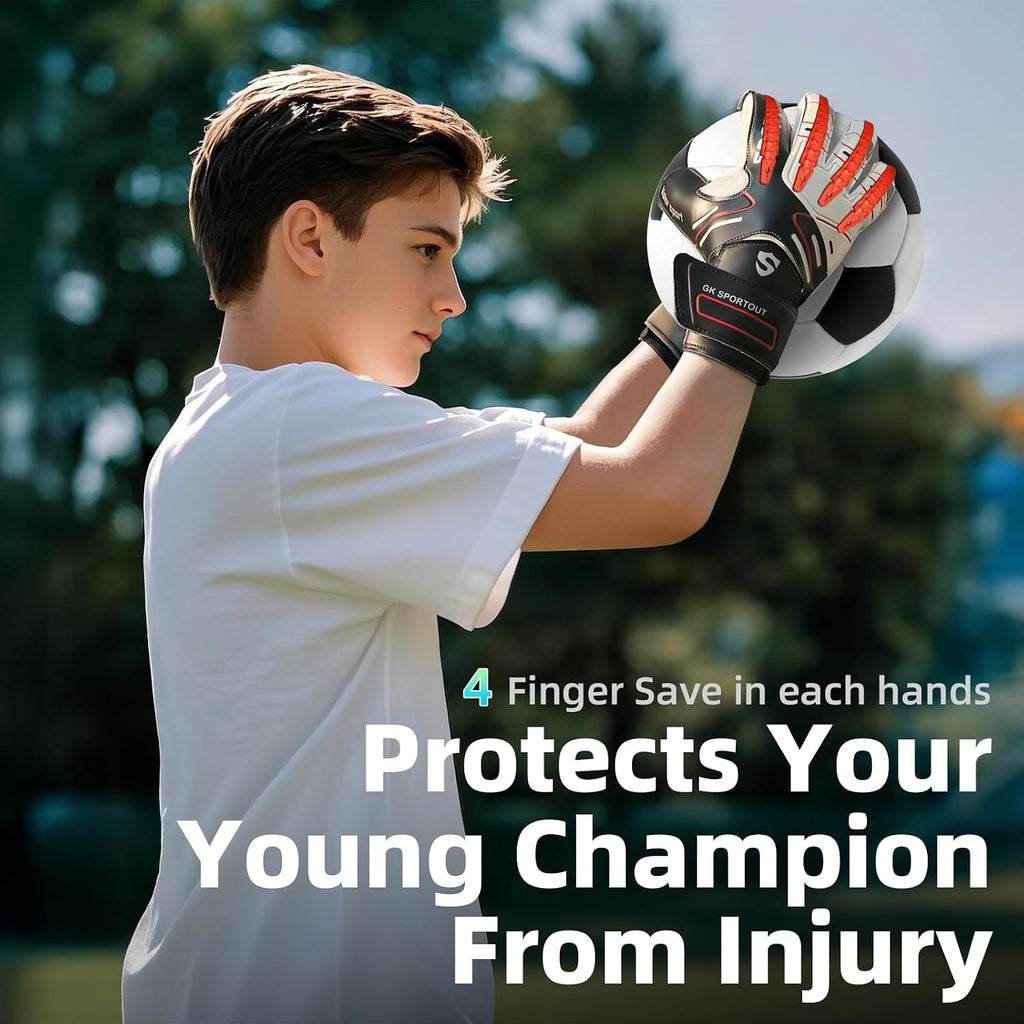 Sportout Youth&Adult Goalie Goalkeeper Gloves