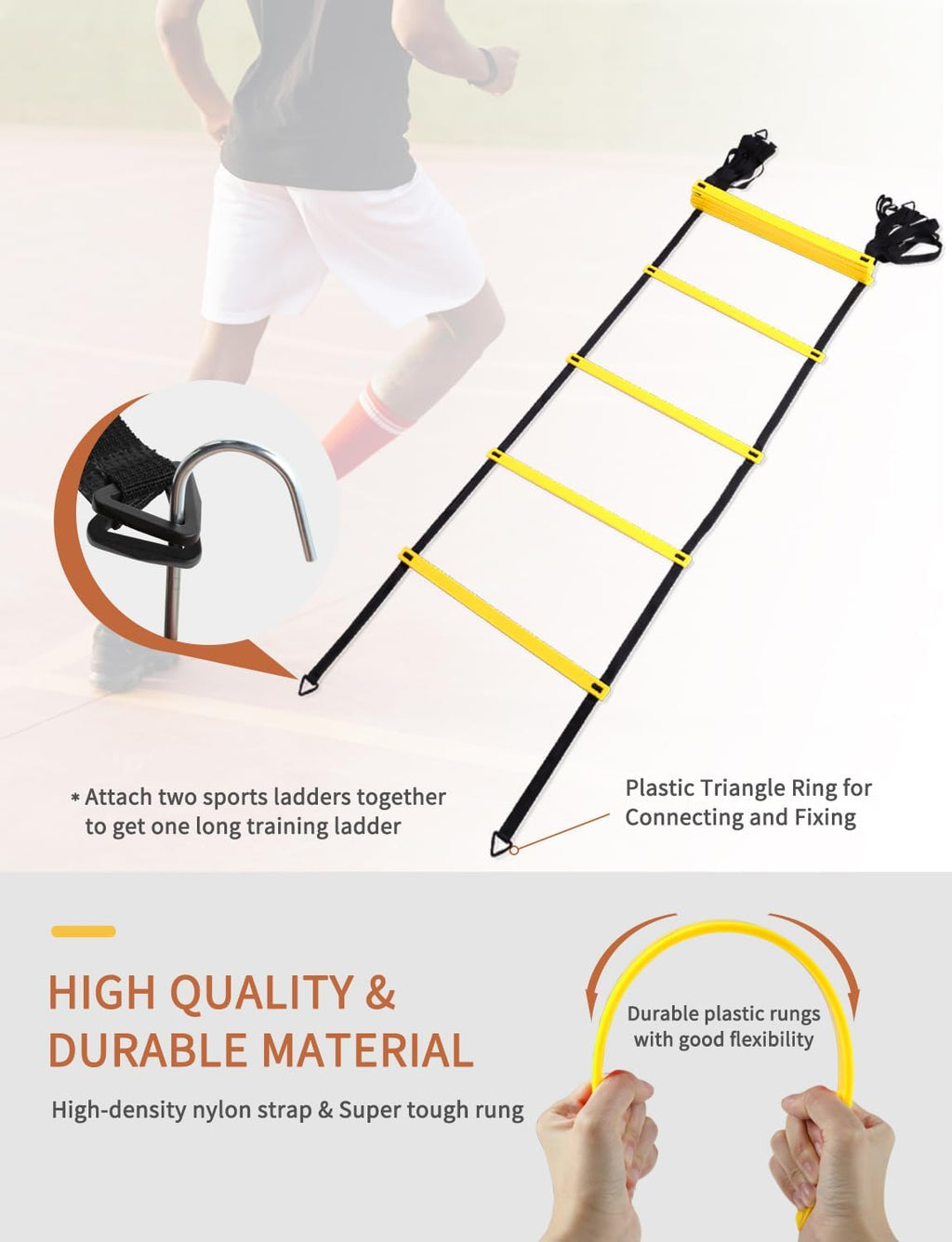 GHB Agility Ladder,Football Training Equipment Set