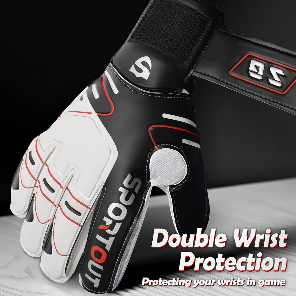 Sportout Youth&Adult Goalie Goalkeeper Gloves