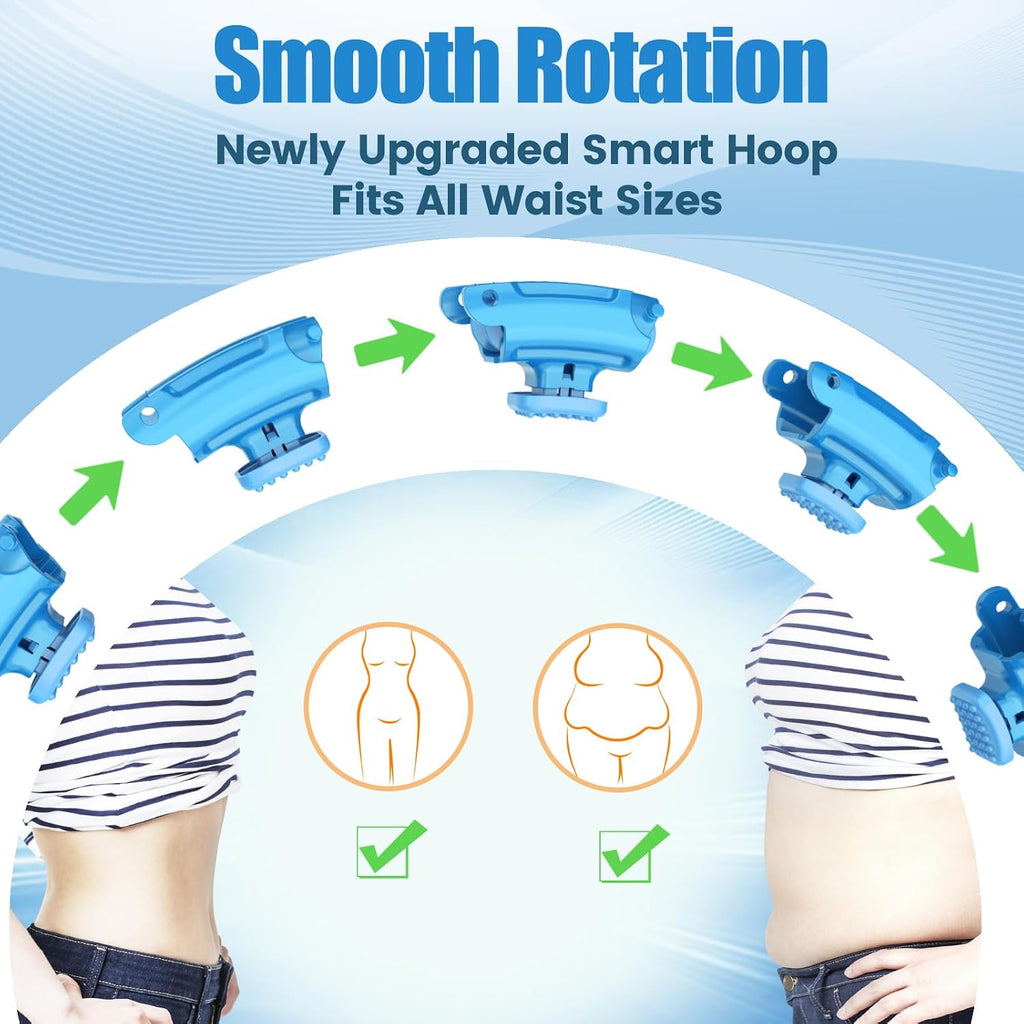 OurStarry 34 Knots Weighted Workout Hoop Plus Size