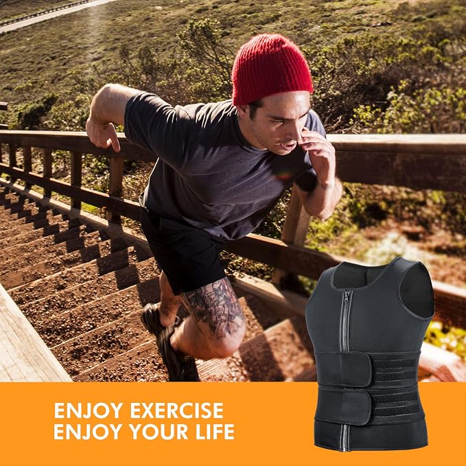 A+ Choice Sauna Vest Waist Trainer for Men