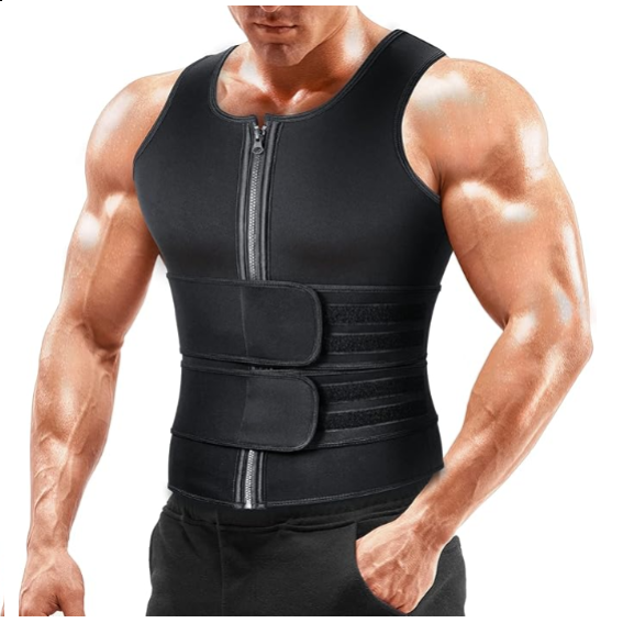 A+ Choice Sauna Vest Waist Trainer for Men