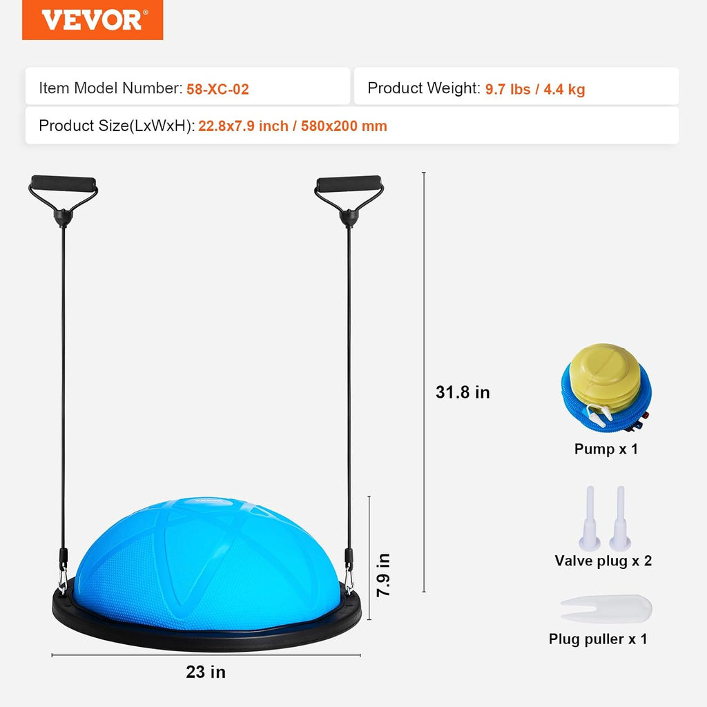 VEVOR Half Exercise Ball Trainer