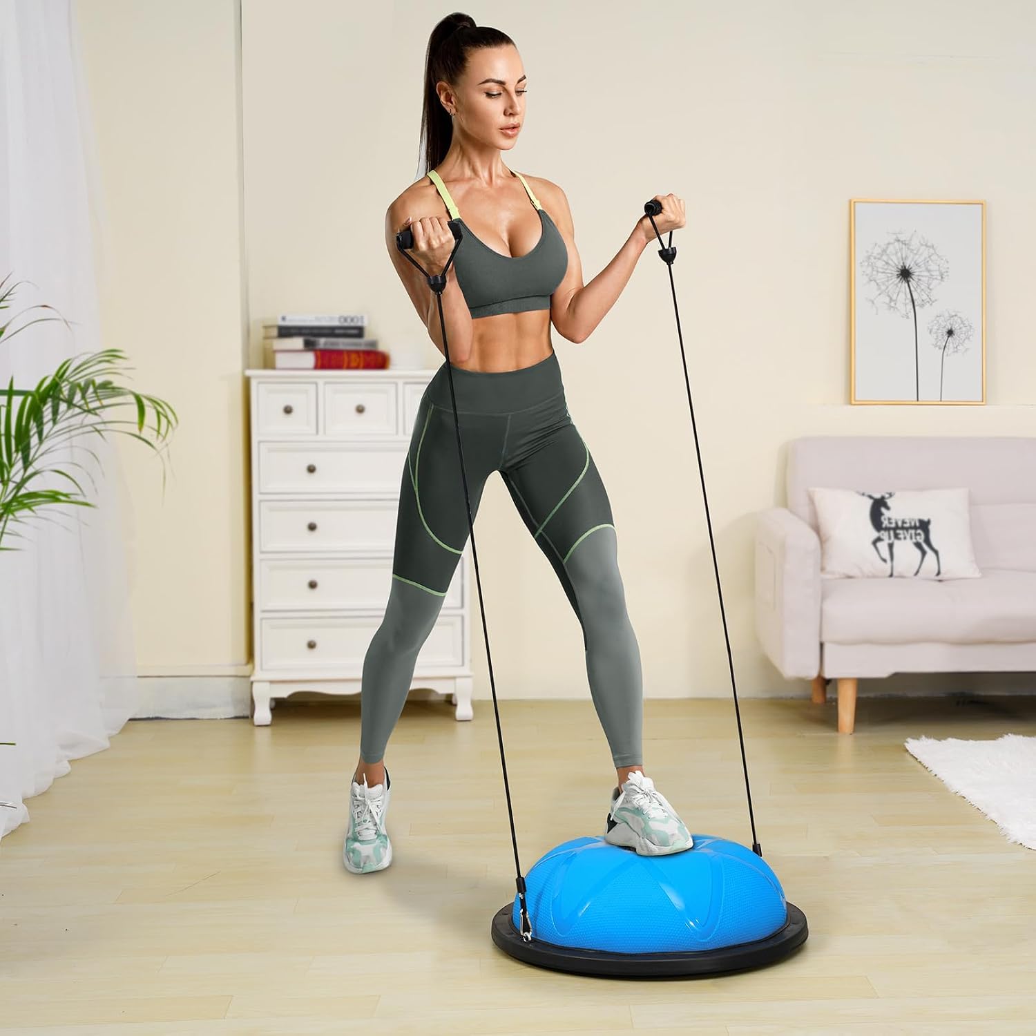 VEVOR Half Exercise Ball Trainer