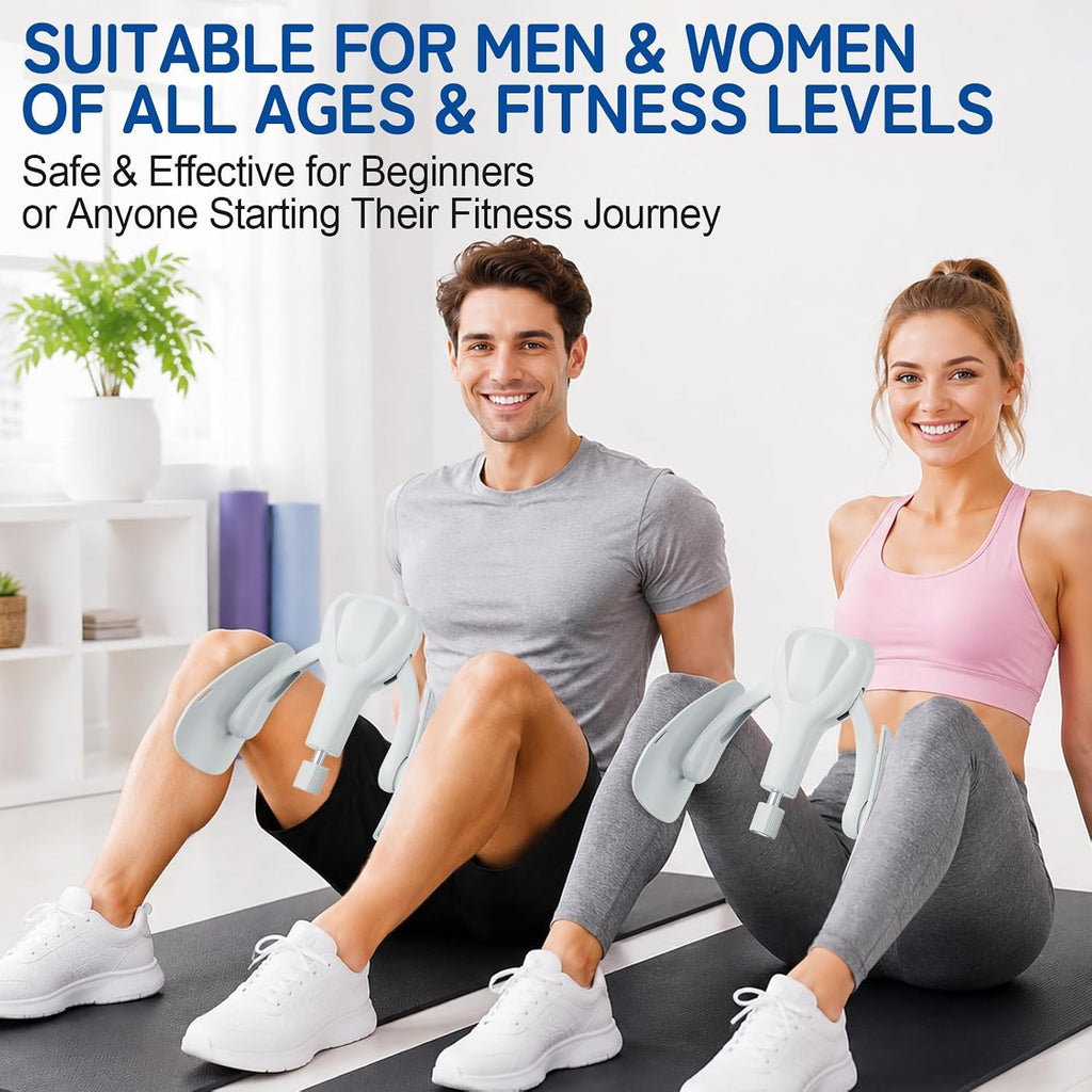 Pelvic Floor Exercise Devices 77lb Adjustable Kegel Exerciser with Band | Pelvic Floor Muscle Training, Inner Thigh & Thigh Trainer, Postpartum Recovery Support for Women,Suitable for Women and Men