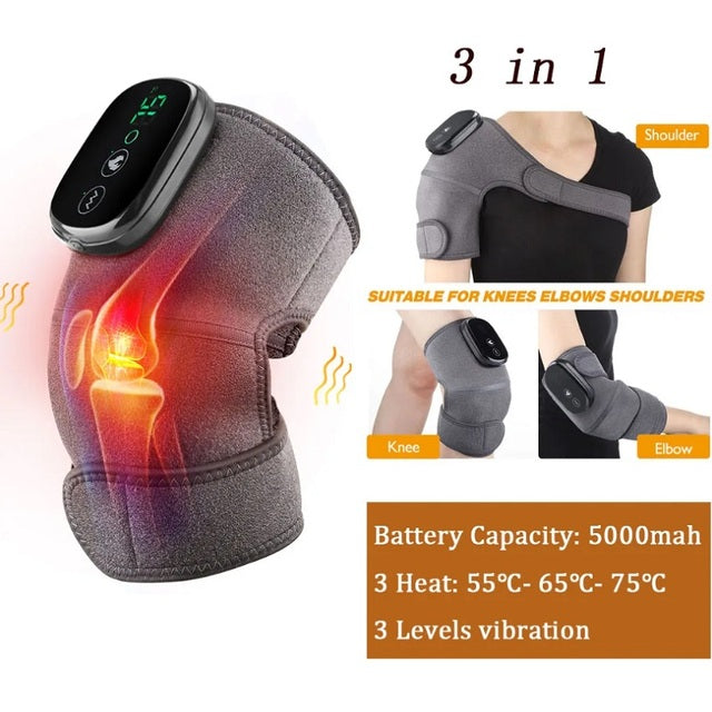 Electric Heating Shoulder Massager and Support Belt