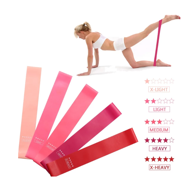 Resistance Bands for Squats and Chest Workouts